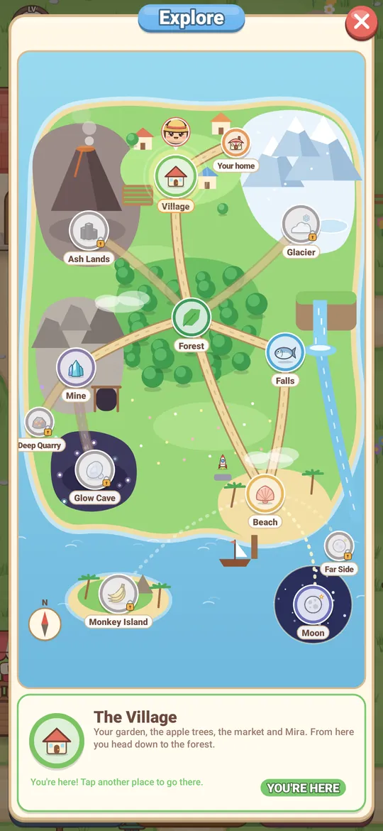 A map to discover